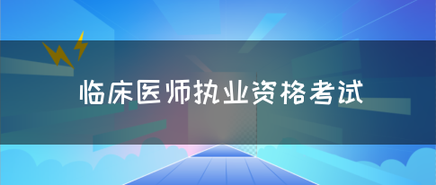 临床医师执业资格考试